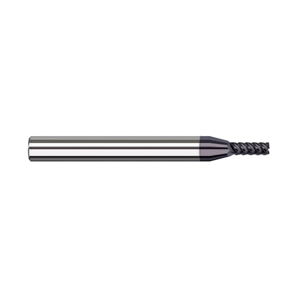 End Mill for Exotic Alloys - Corner Radius